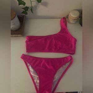 brand new hot pink bikini